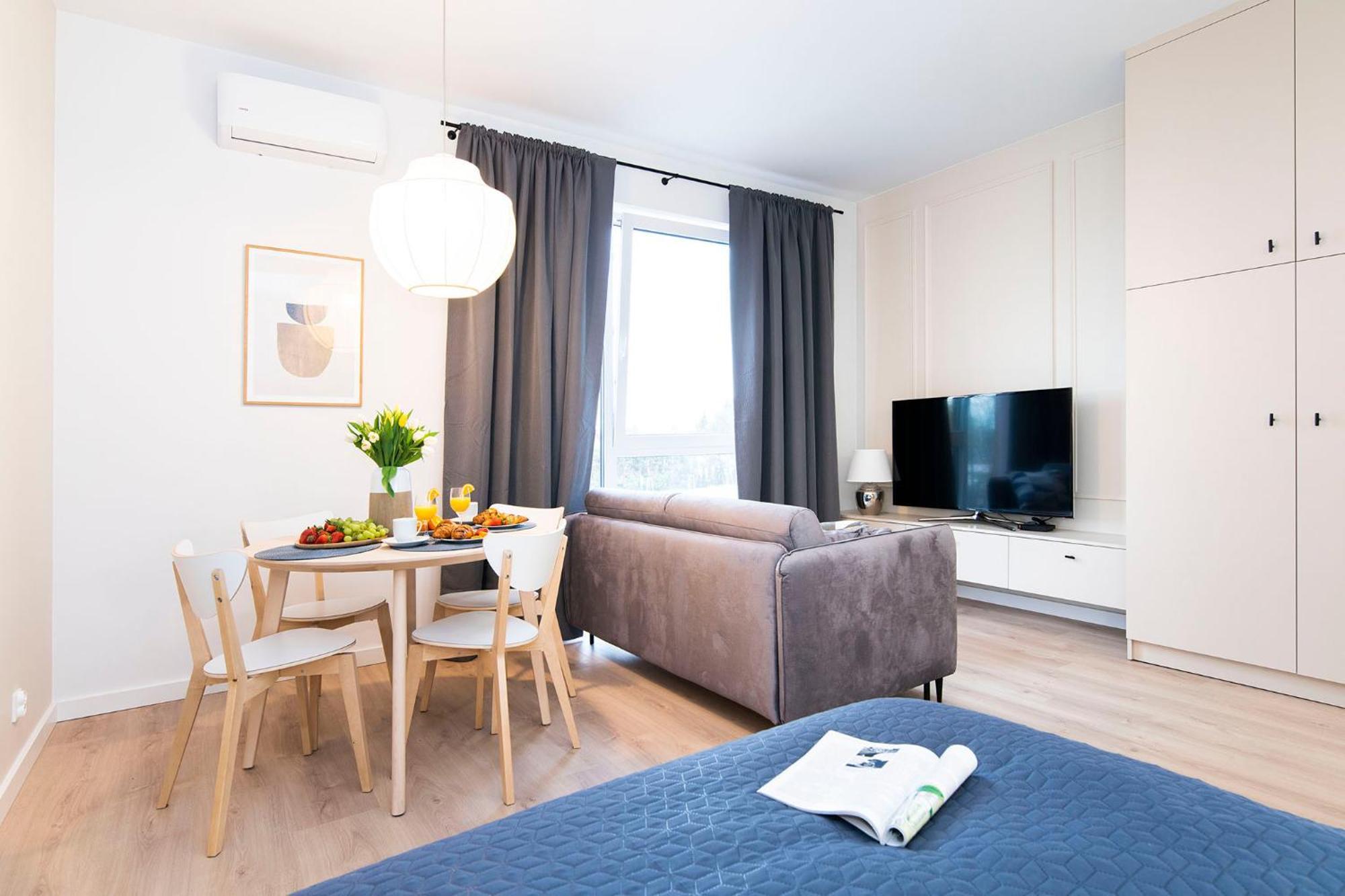 Apartament Ukiel Park 7 Przy Plazy Miejskiej - Klimatyzacja,Free Parking,Fv 奥尔什丁 外观 照片